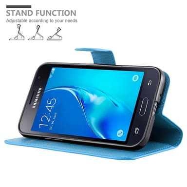Samsung Galaxy J1 2015 Suojakuori Lompakkokotelo