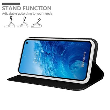 Samsung Galaxy S10e Suojakuori Lompakkokotelo (Musta)