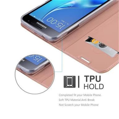 Samsung Galaxy J3 2016 Suojakuori Lompakkokotelo