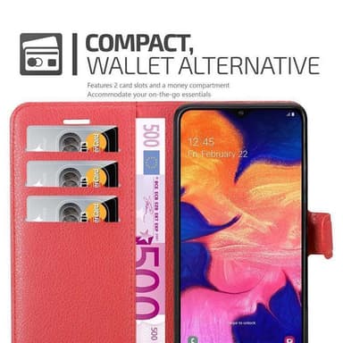 Samsung Galaxy A10 / M10 Suojakuori Lompakkokotelo