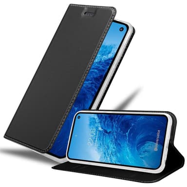 Samsung Galaxy S10e Suojakuori Lompakkokotelo (Musta)