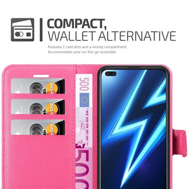 Realme 6 PRO Suojakuori Lompakkokotelo