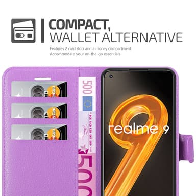 Realme 9 4G / 9 PRO+ Suojakuori Lompakkokotelo