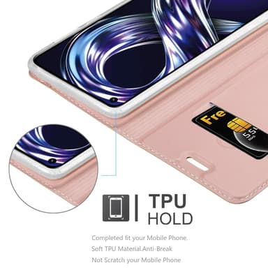 Realme 8i / Narzo 50 4G Suojakuori Lompakkokotelo