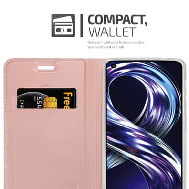Realme 8i / Narzo 50 4G Suojakuori Lompakkokotelo