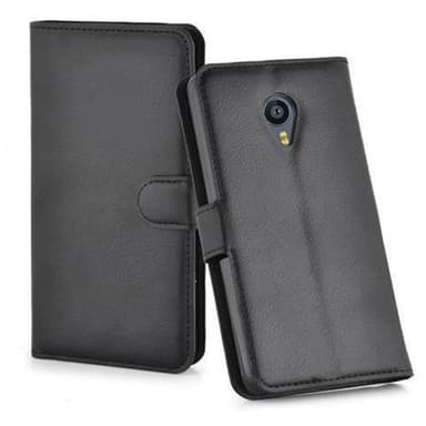 MEIZU MX4 PRO Suojakuori Lompakkokotelo (Musta)