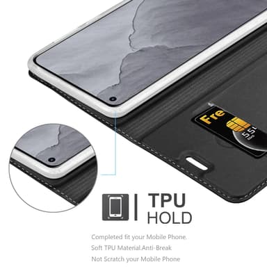 Realme GT Master Suojakuori Lompakkokotelo (Musta)