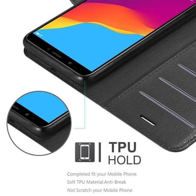 Honor 7C / Huawei Y7 2018 Suojakuori Lompakkokotelo