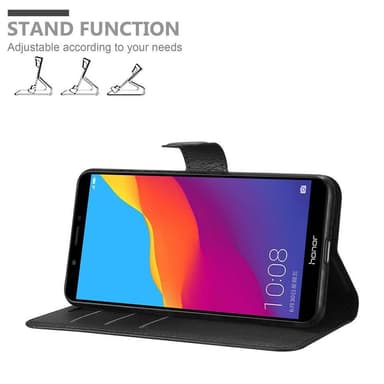 Honor 7C / Huawei Y7 2018 Suojakuori Lompakkokotelo