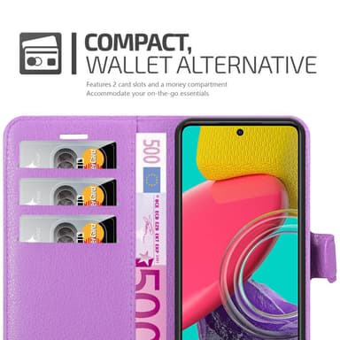 Samsung Galaxy M53 5G Suojakuori Lompakkokotelo