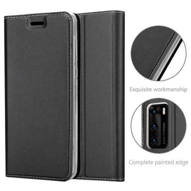 Huawei P40 Suojakuori Lompakkokotelo (Musta)