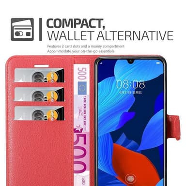Huawei NOVA 5 / 5 PRO Suojakuori Lompakkokotelo