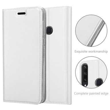 Huawei Y6P Suojakuori Lompakkokotelo (Hopea)