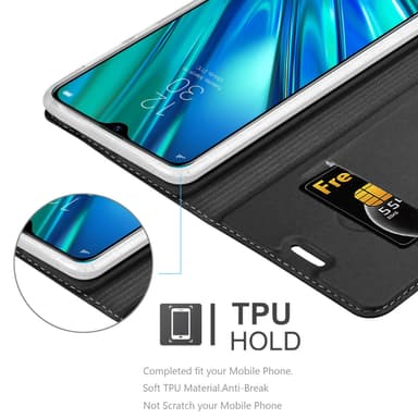 Realme 5 PRO / Realme Q Suojakuori Lompakkokotelo