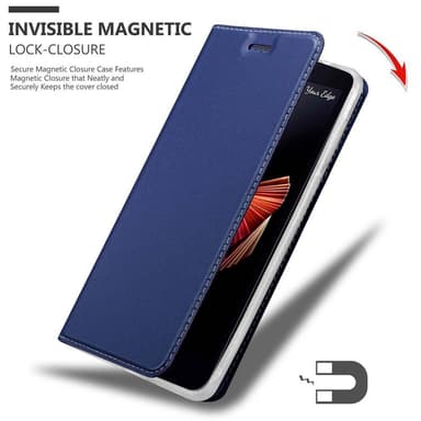LG X SCREEN Suojakuori Lompakkokotelo (Sininen)