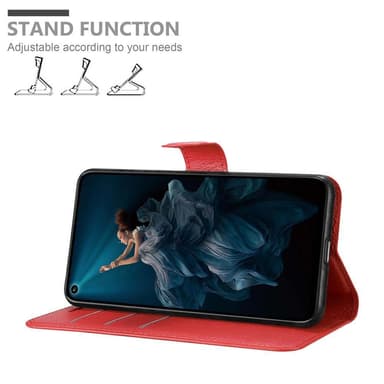 Honor 20 PRO Suojakuori Lompakkokotelo (Punainen)