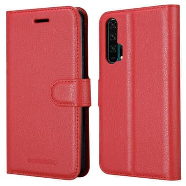 Honor 20 PRO Suojakuori Lompakkokotelo (Punainen)