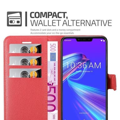 Asus ZenFone MAX M2 Suojakuori Lompakkokotelo