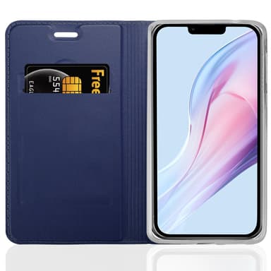 iPhone 13 PRO Suojakuori Lompakkokotelo (Sininen)