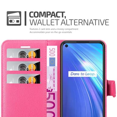 Realme 6 4G / 6s Suojakuori Lompakkokotelo
