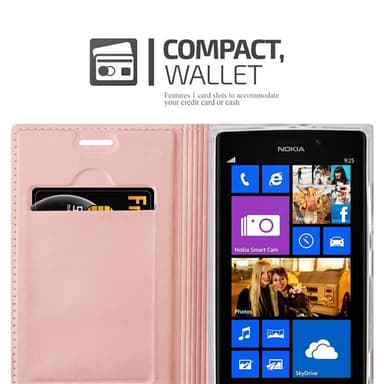 Nokia Lumia 925 Suojakuori Lompakkokotelo