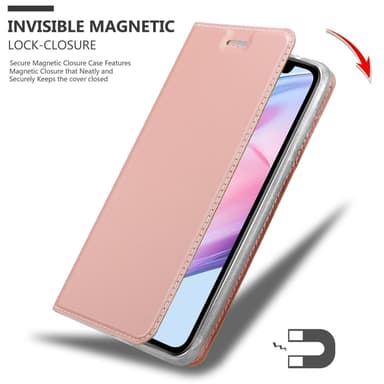 iPhone 13 Suojakuori Lompakkokotelo (Vaaleanpunainen)