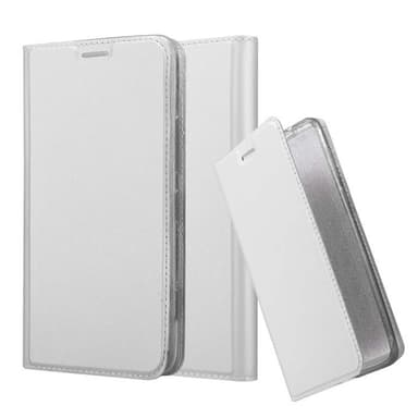 Nokia Lumia 1320 Suojakuori Lompakkokotelo (Hopea)