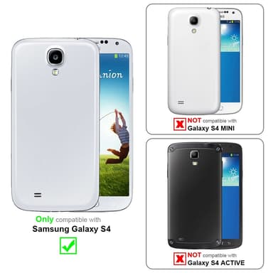 Samsung Galaxy S4 Suojakuori Lompakkokotelo (Ruskea)