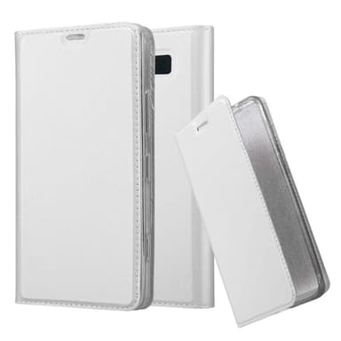 Nokia Lumia 950 Suojakuori Lompakkokotelo (Hopea)