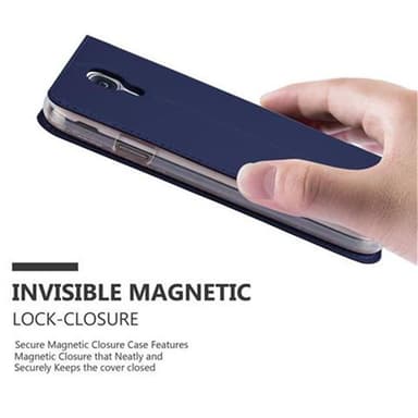 Samsung Galaxy S4 Suojakuori Lompakkokotelo (Sininen)