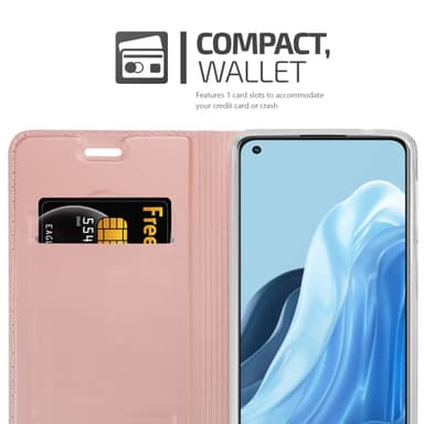 Oppo FIND X5 LITE / Reno7 5G Suojakuori Lompakkokotelo