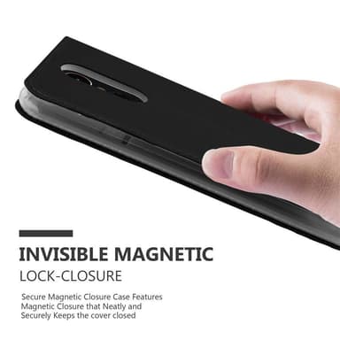 LG K10 2017 Suojakuori Lompakkokotelo (Musta)