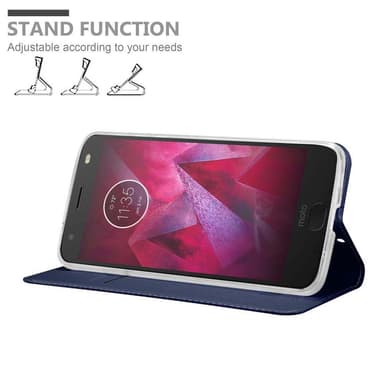 Motorola MOTO Z Suojakuori Lompakkokotelo (Sininen)