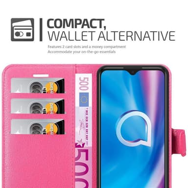 Alcatel 1S 2020 Suojakuori Lompakkokotelo