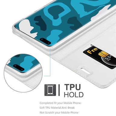 Huawei P40 PRO / P40 PRO+ Suojakuori Lompakkokotelo