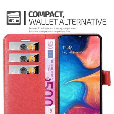 Samsung Galaxy A10e / A20e Suojakuori Lompakkokotelo