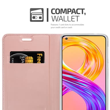 Realme 8 4G / 8 PRO Suojakuori Lompakkokotelo