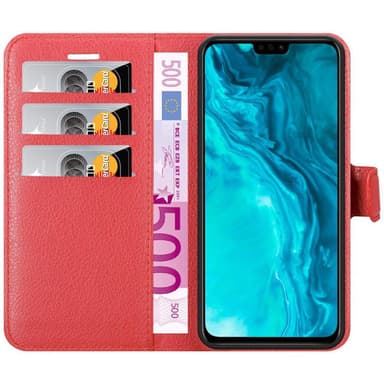 Honor 9X LITE Suojakuori Lompakkokotelo (Punainen)