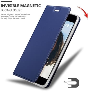 Huawei NOVA 2 Suojakuori Lompakkokotelo (Sininen)