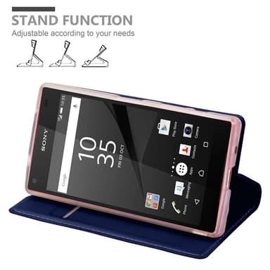Sony Xperia Z5 COMPACT Suojakuori Lompakkokotelo