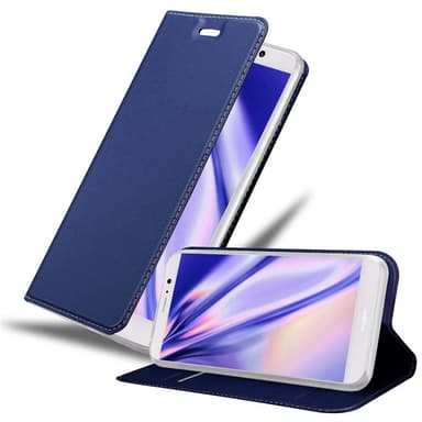 Huawei MATE 9 Suojakuori Lompakkokotelo (Sininen)