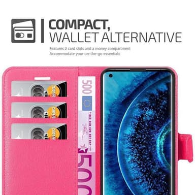 Oppo FIND X2 Suojakuori Lompakkokotelo