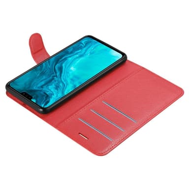 Honor 9X LITE Suojakuori Lompakkokotelo (Punainen)
