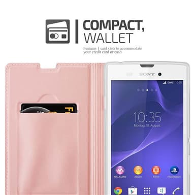 Sony Xperia T3 Suojakuori Lompakkokotelo