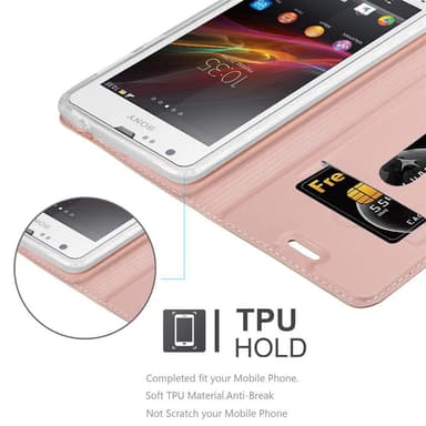 Sony Xperia SP Suojakuori Lompakkokotelo