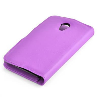 Motorola MOTO G2 Suojakuori Lompakkokotelo (Violetti)