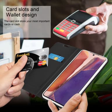 Samsung Galaxy NOTE 20 Suojakuori Lompakkokotelo