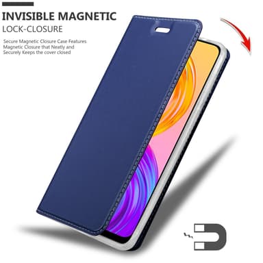 Realme 8 4G / 8 PRO Suojakuori Lompakkokotelo (Sininen)
