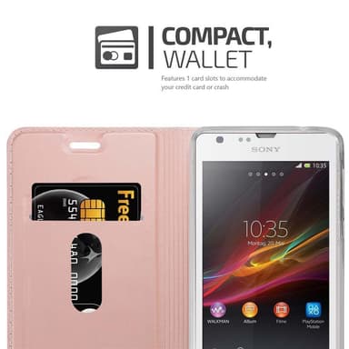 Sony Xperia SP Suojakuori Lompakkokotelo
