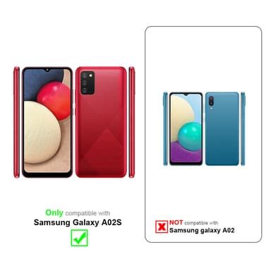 Samsung Galaxy A02s Suojakuori Lompakkokotelo